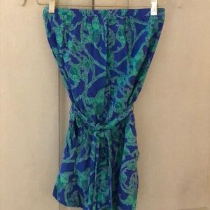 Lilly Pulitzer shorts romper